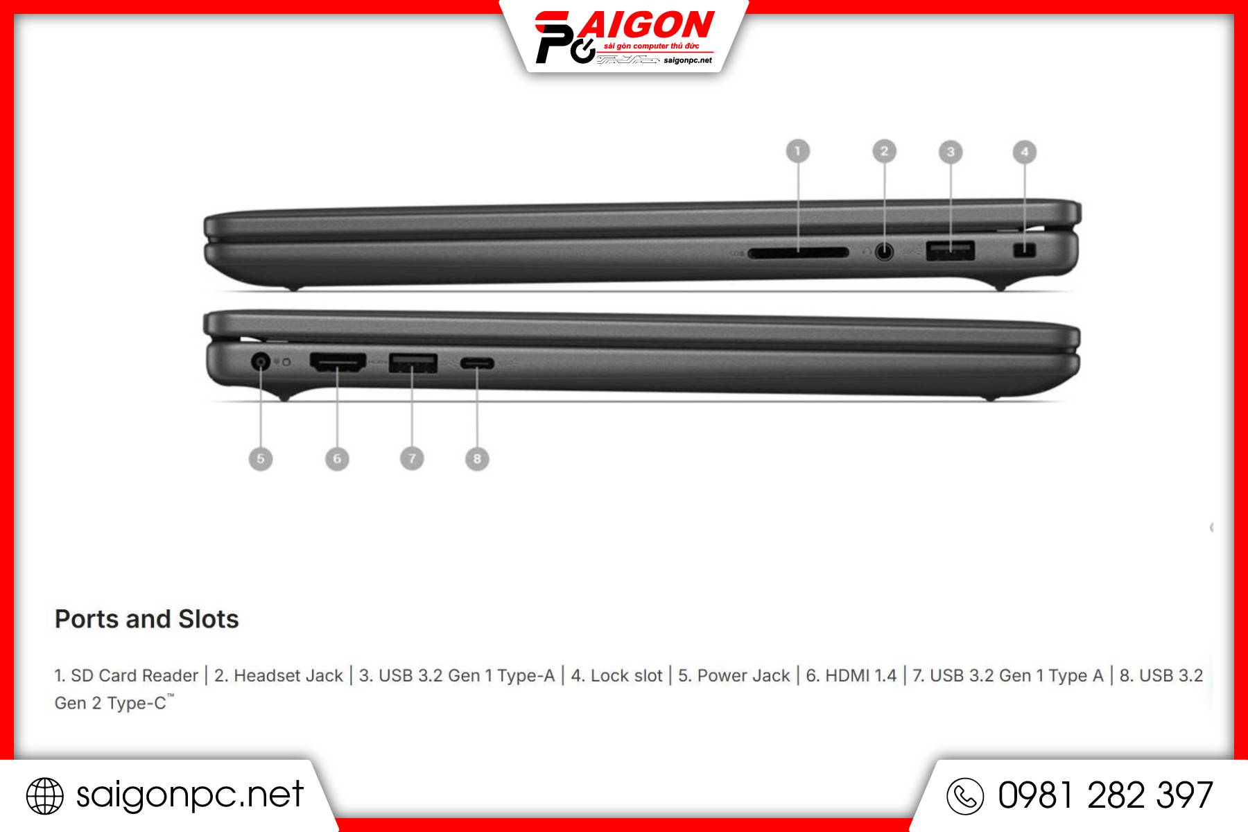 Laptop Dell Inspiron 14 5440 - 14" FHD / i5-1334U / 512GB / 8GB DDR5